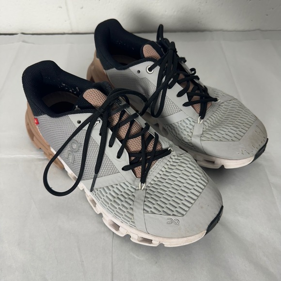 On Cloud Cloudswift Women's Running Shoes Gray Beige Black Size W6.5 - Picture 1 of 6